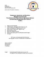 Einladung